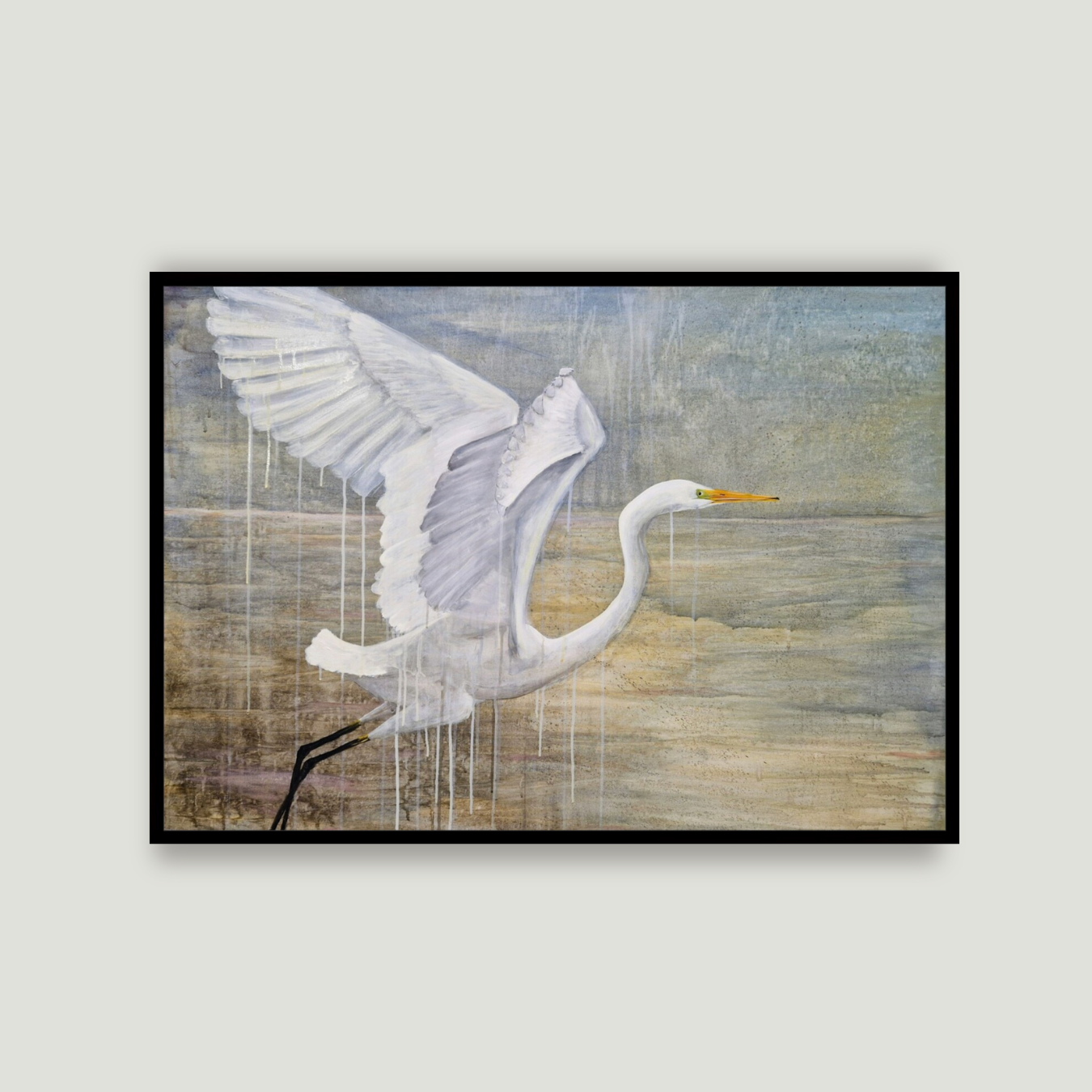 GREAT WHITE EGRET | Fine Art Giclée print