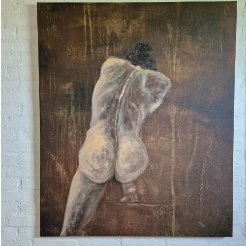 Naked woman | Original painting | Simone Freiheit